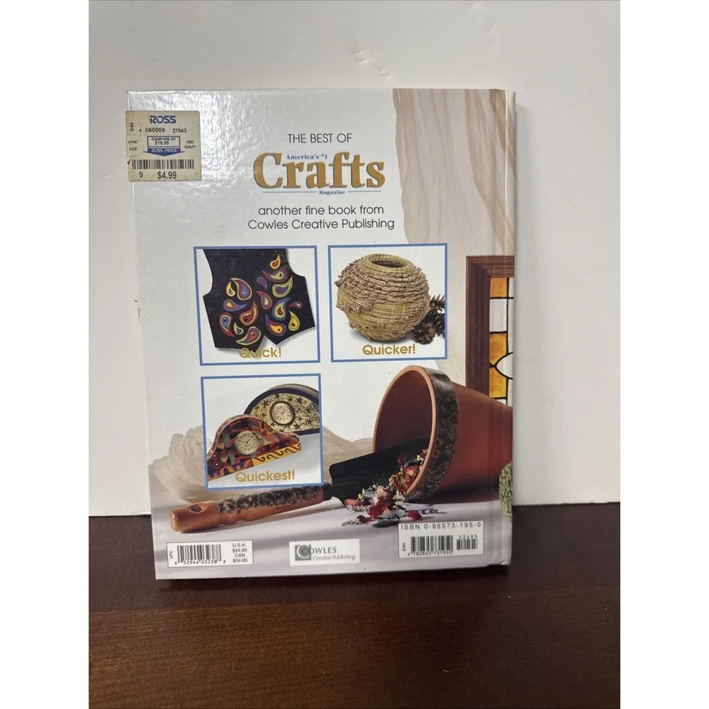 Crafts‎ In A Flash! Cowles Creative Publishing,  Inc. 1998 Hardcover